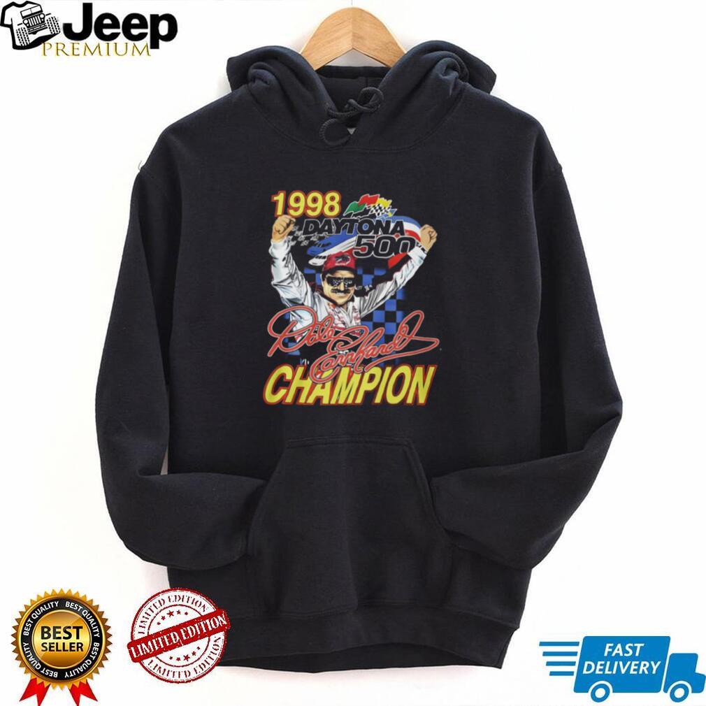 Dale Earnhardt 1998 Daytona 500 Champion Vintage Racing T Shirt
