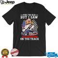 Dale Earnhardt NASCAR Racing Legend Retro Graphic T Shirt
