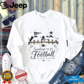 Dallas Cowboy Sundays are for football cheering for the Blue and Silver graphic birds shirt
