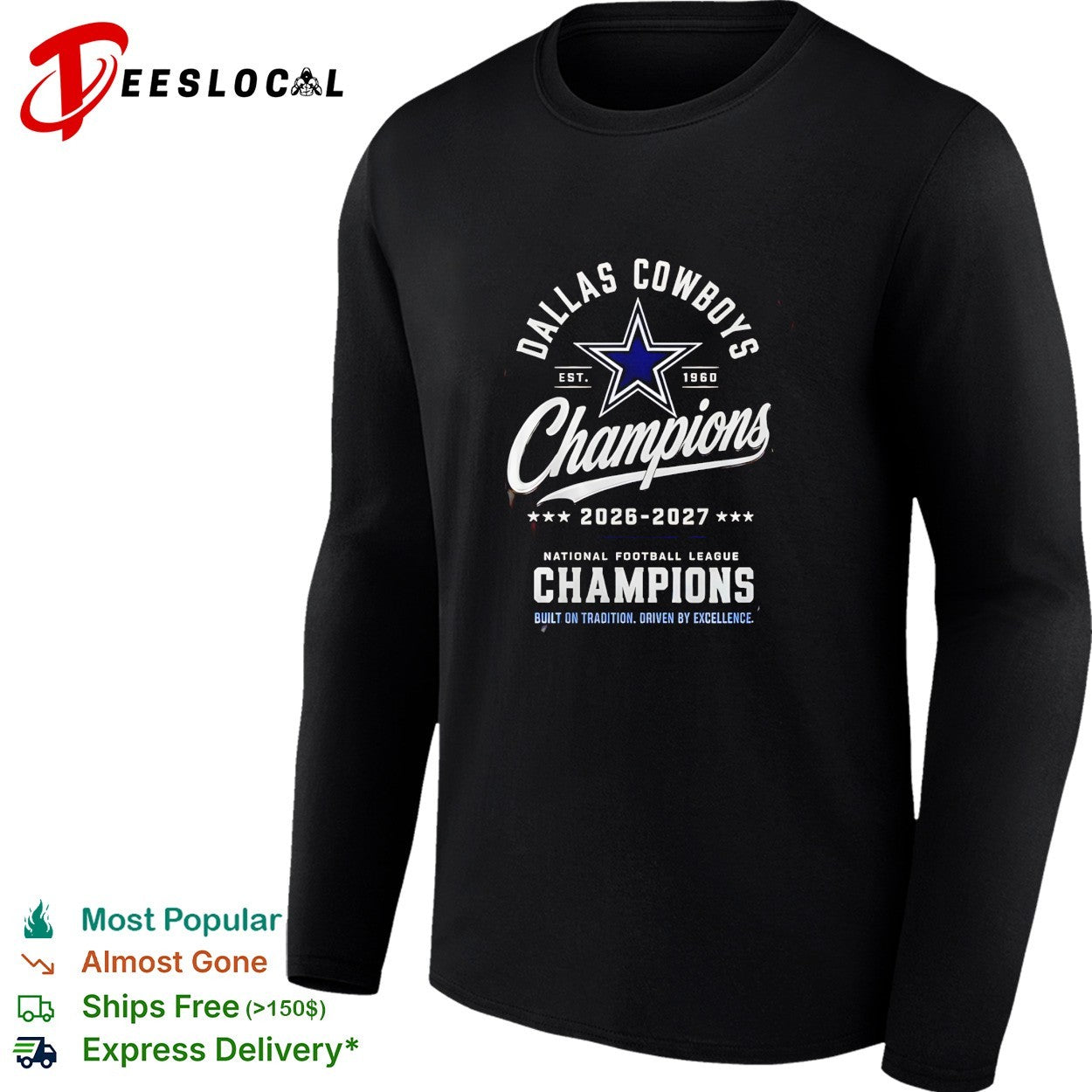 Dallas Cowboys champions 2026 2027 shirt