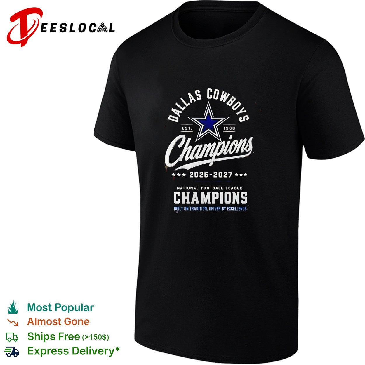 Dallas Cowboys champions 2026 2027 shirt