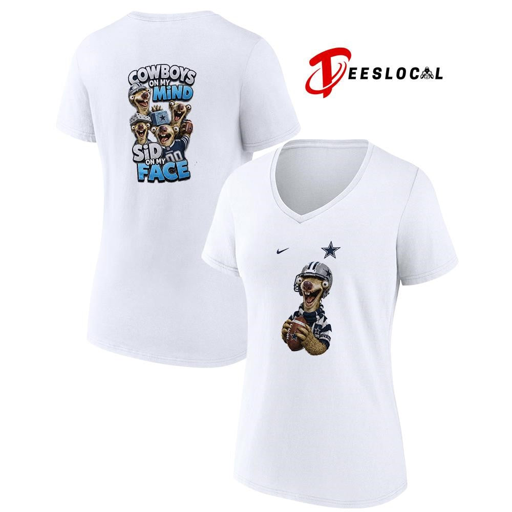 Dallas Cowboys on my mind Sid on my face shirt
