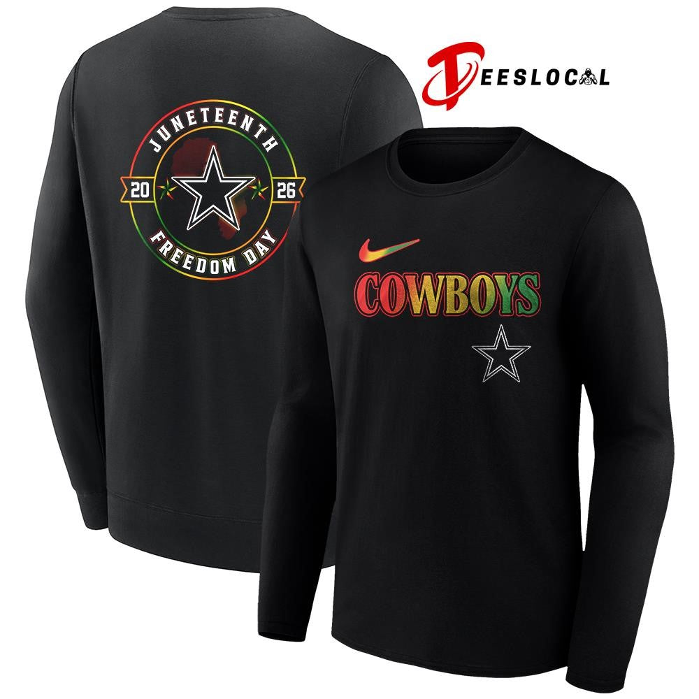Dallas Cowboys x Juneteenth Strong freedom day logo shirt