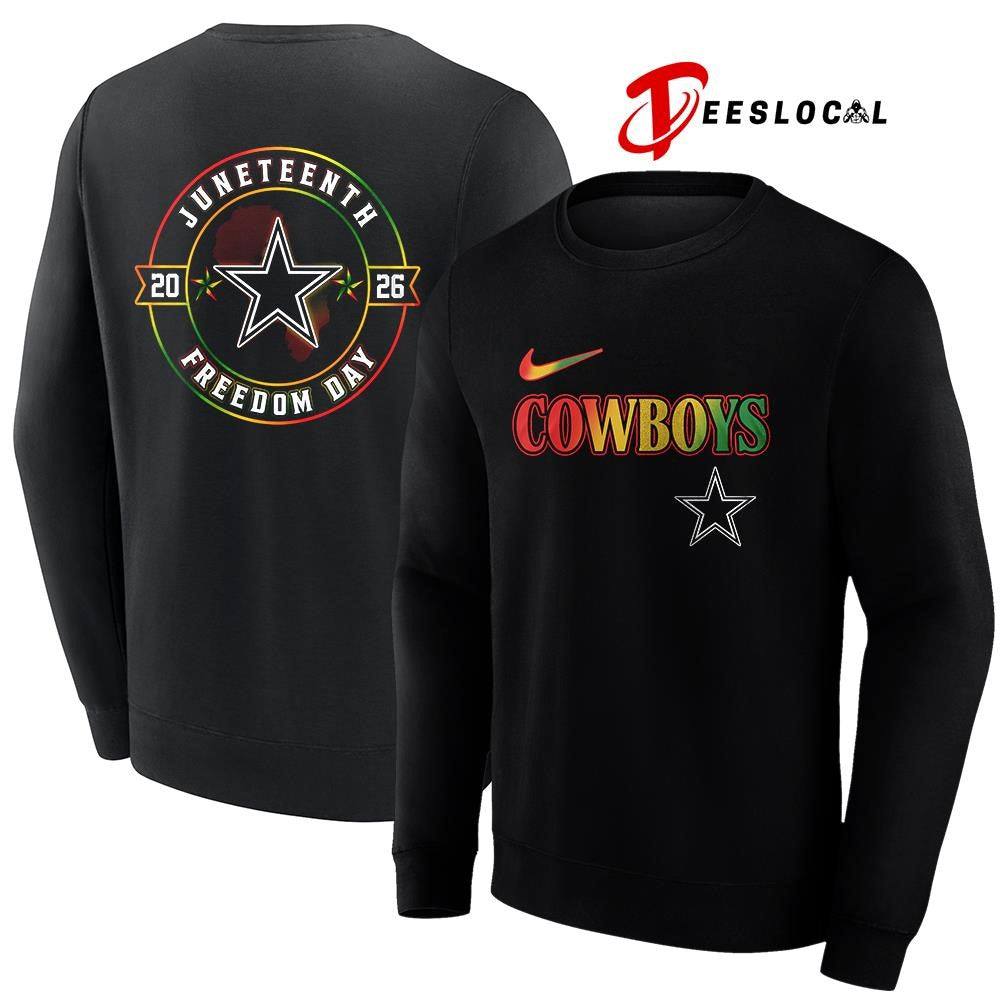 Dallas Cowboys x Juneteenth Strong freedom day logo shirt