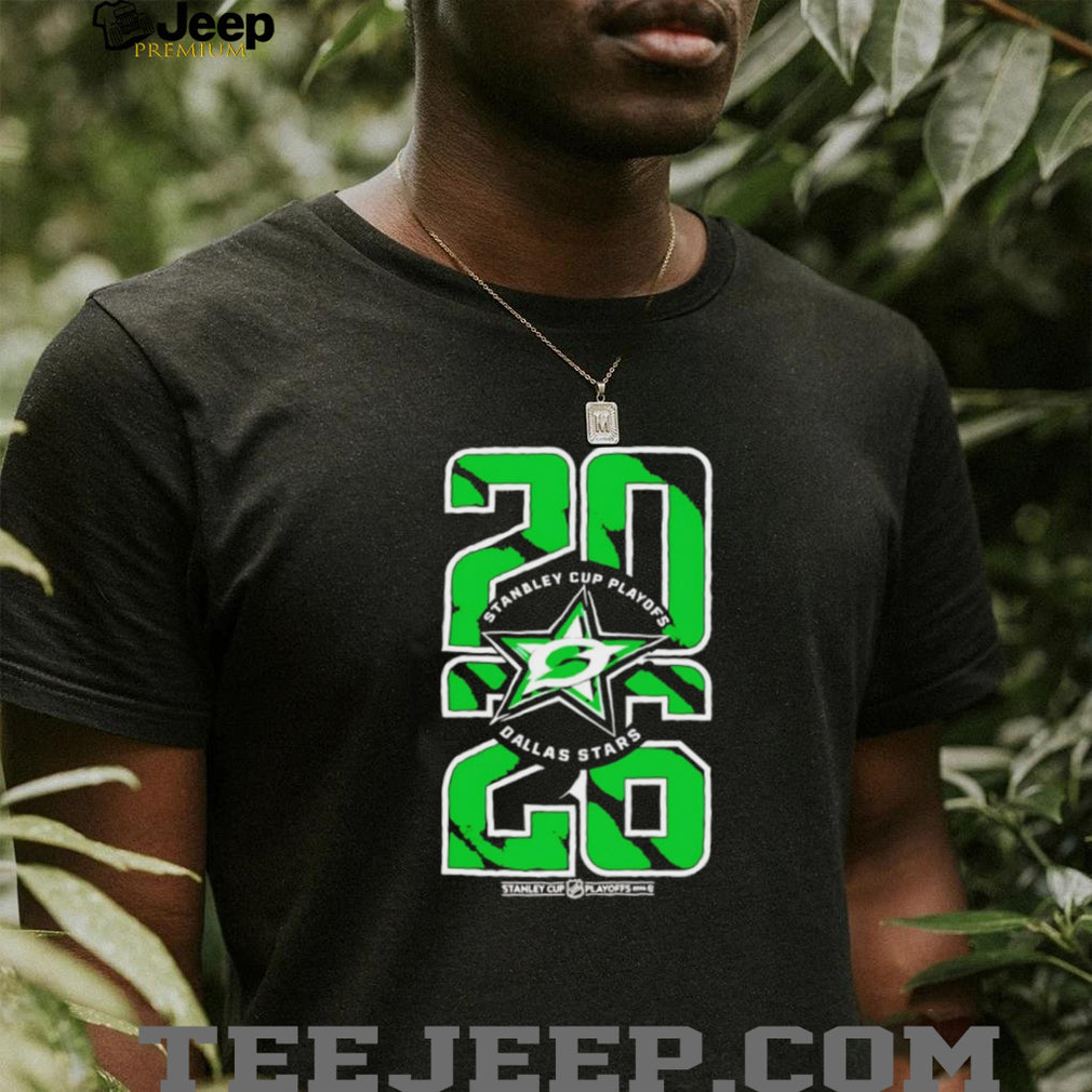 Dallas Stars 2026 Stanley Cup Playoffs Green Logo T Shirt