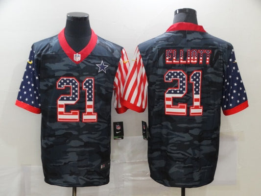 Dallas Cowboys #21 Ezekiel Elliott 838 Style 1