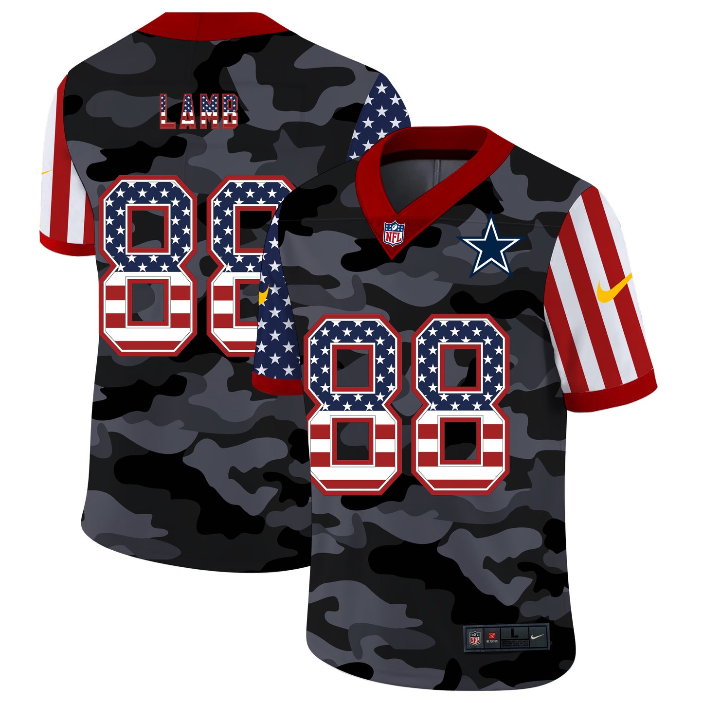 Dallas Cowboys #88 CeeDee Lamb Style 2