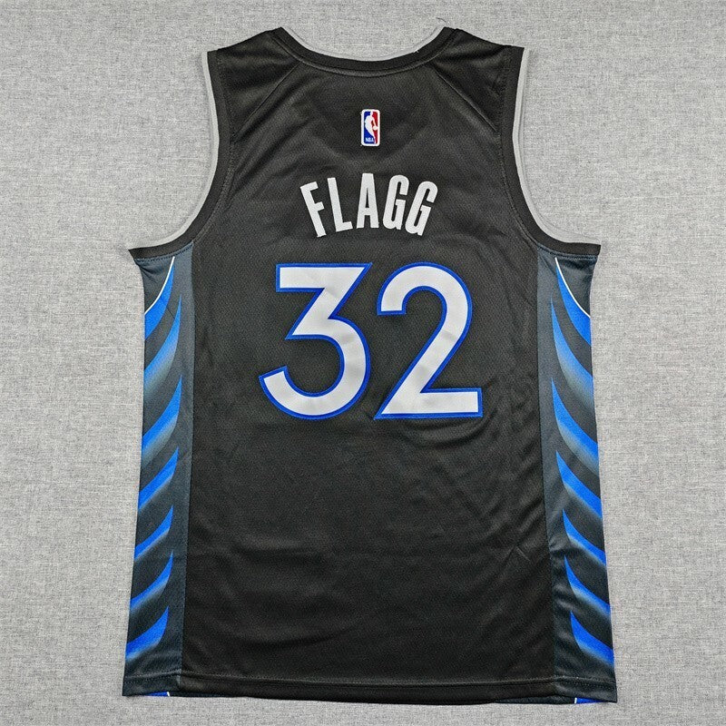 Dallas Mavericks #32 Cooper Flagg 26 Mavericks 32 Black City Edition Style 1