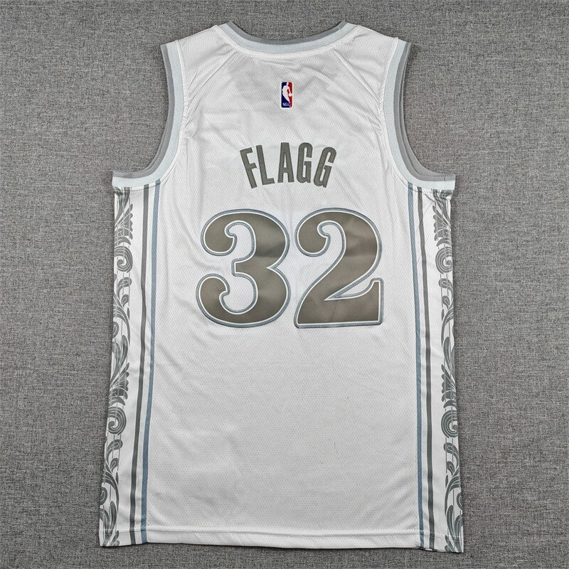 Dallas Mavericks #32 Cooper Flagg Mavericks 32 White City Edition s-xxl Style 1