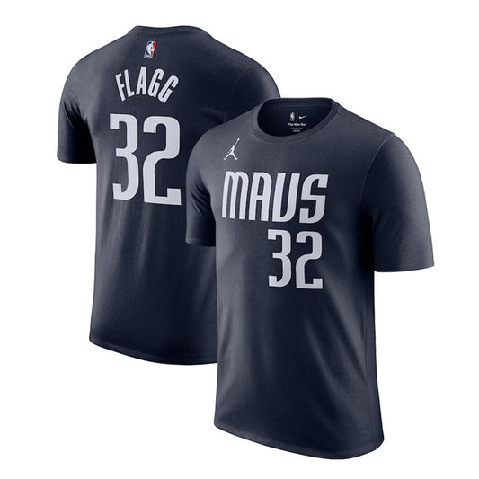 Dallas Mavericks #32 Cooper Flagg Navy 2025 Draft First Round Pick Statement