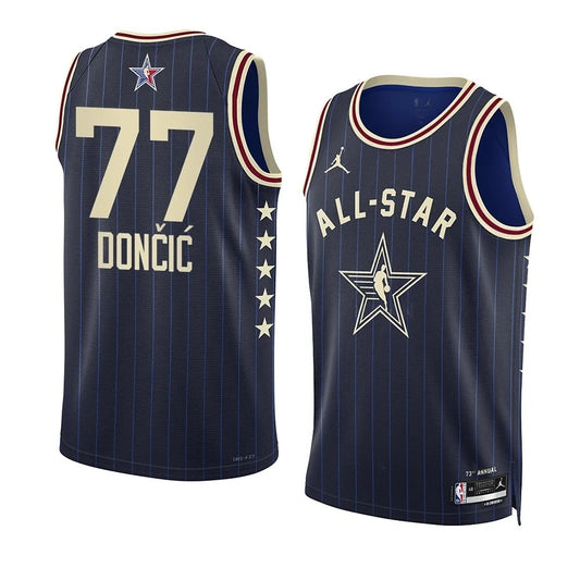 Dallas Mavericks #77 Luka Doncic 2024 NBA All-Star Swingman Jersey Style 2