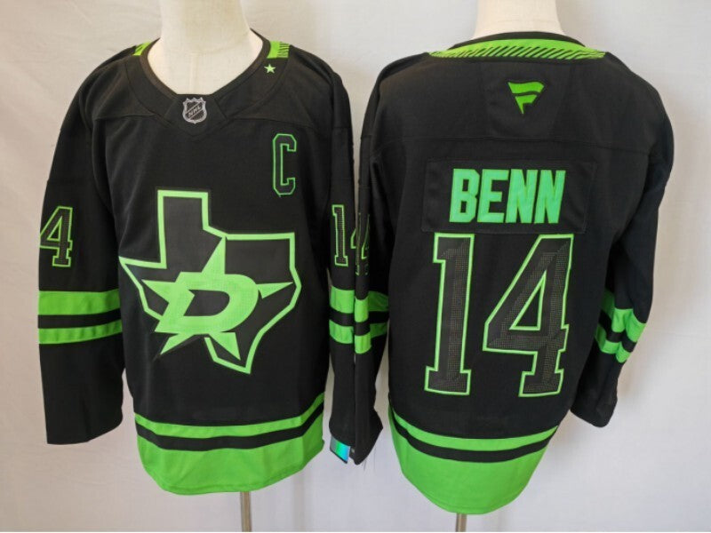 Dallas Stars #14 Jamie Benn Stars Style 1