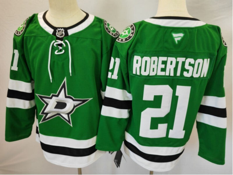 Dallas Stars #21 Jason Robertson Stars Style 2