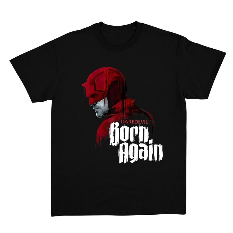 Dar3d3v1l B0rn Again Unisex TShirt -TV Show Graphic Tee, Ma0rvell Comics, Sup3rhero Costume Shirt, Comic Book Lover Gift, Daredevil Fan Merchstyle{n002}3