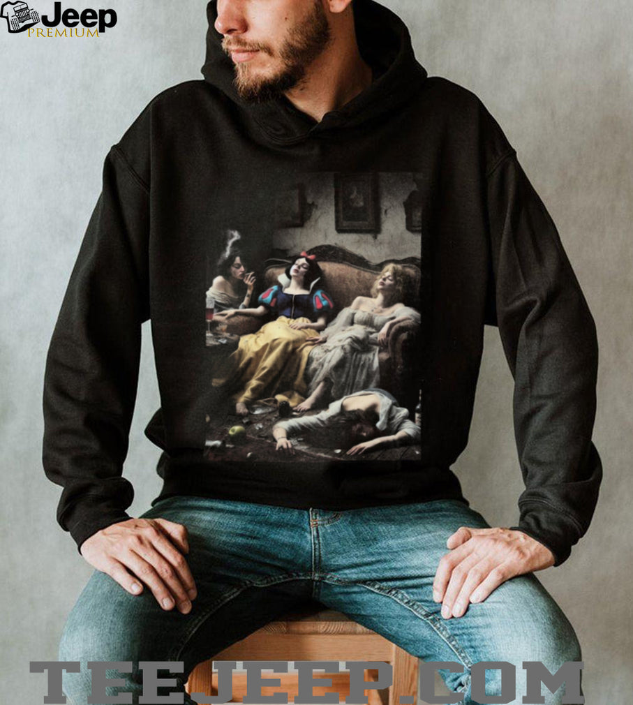 Dark Academia Snow White Fairy Tale Aesthetic Vintage Art T Shirt