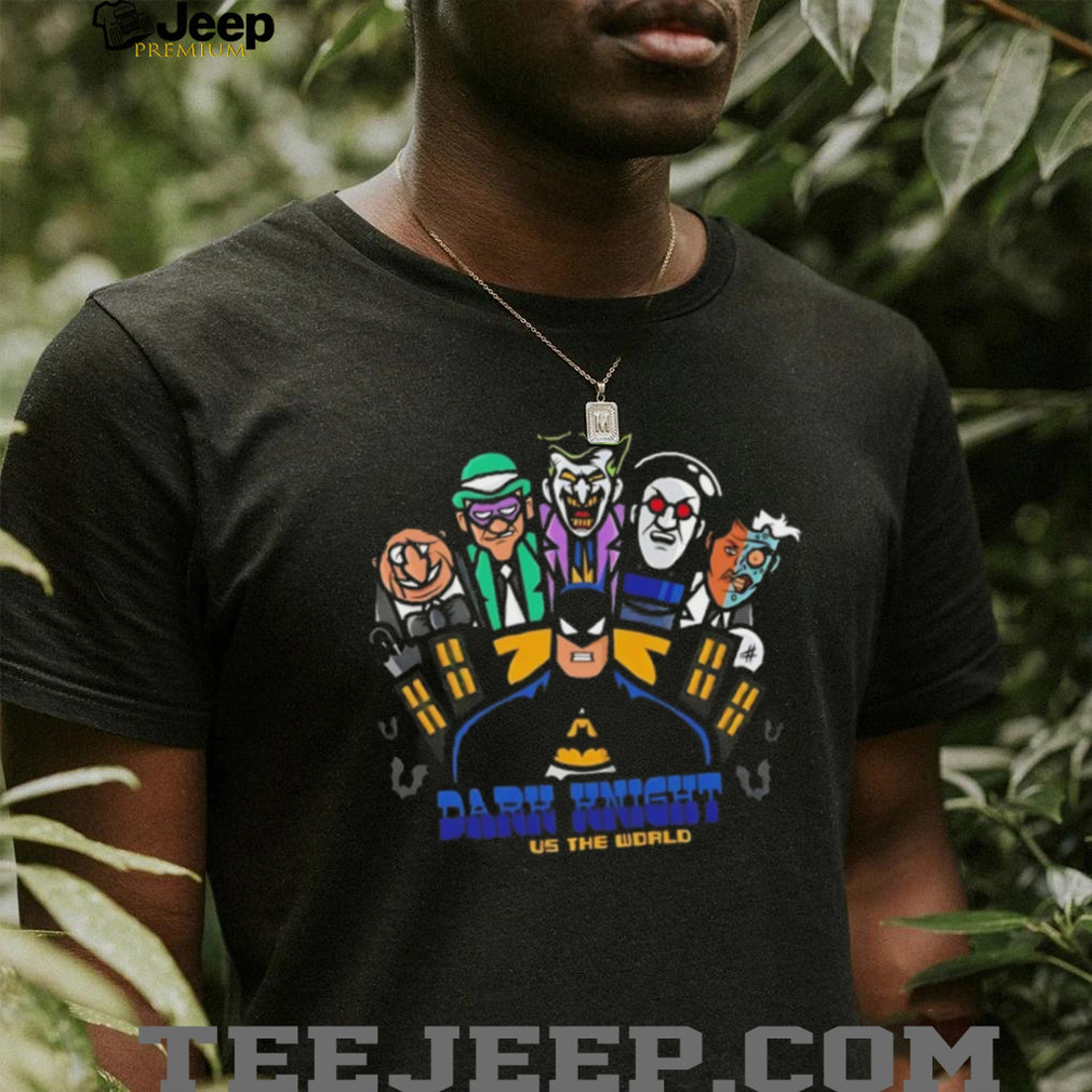 Dark Knight vs The World Villains Graphic T Shirt