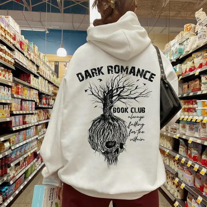 Dark Romance Book Club Sweatshirt Dark Romance Merch Romance Reader Booktok Merch Reading T shirt Book Shirt Book Lover Hoodie