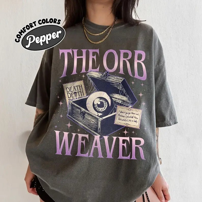 Dark Romance Fan Comfort Colors Shirt, The Orb Weaver, Butcher & Blackbird T Shirt, Gift For Bookish Lover, Brynne Inspired Book Shirt
