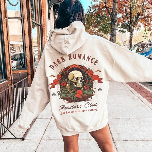 Dark Romance Hoodie Romantasy Smut Shirt Bookish Things Id Rather Be Reading In My Villain Era Banned Books Shirt Goth Clothes Gothic Clothe