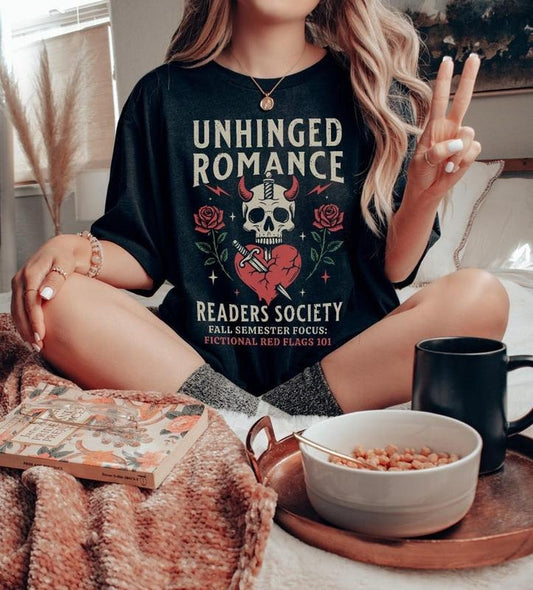 Dark Romance Shirt Booktrovert Shirt Smut Reader Shirt Spicy Reader Shirt Dark Academia Clothing Book Lover Gift Halloween Bookish Shirt