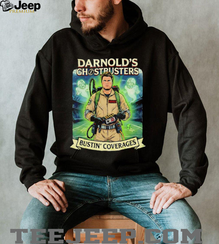 Darnold’s Ghostbusters Bustin’ Coverages Football Parody T Shirt