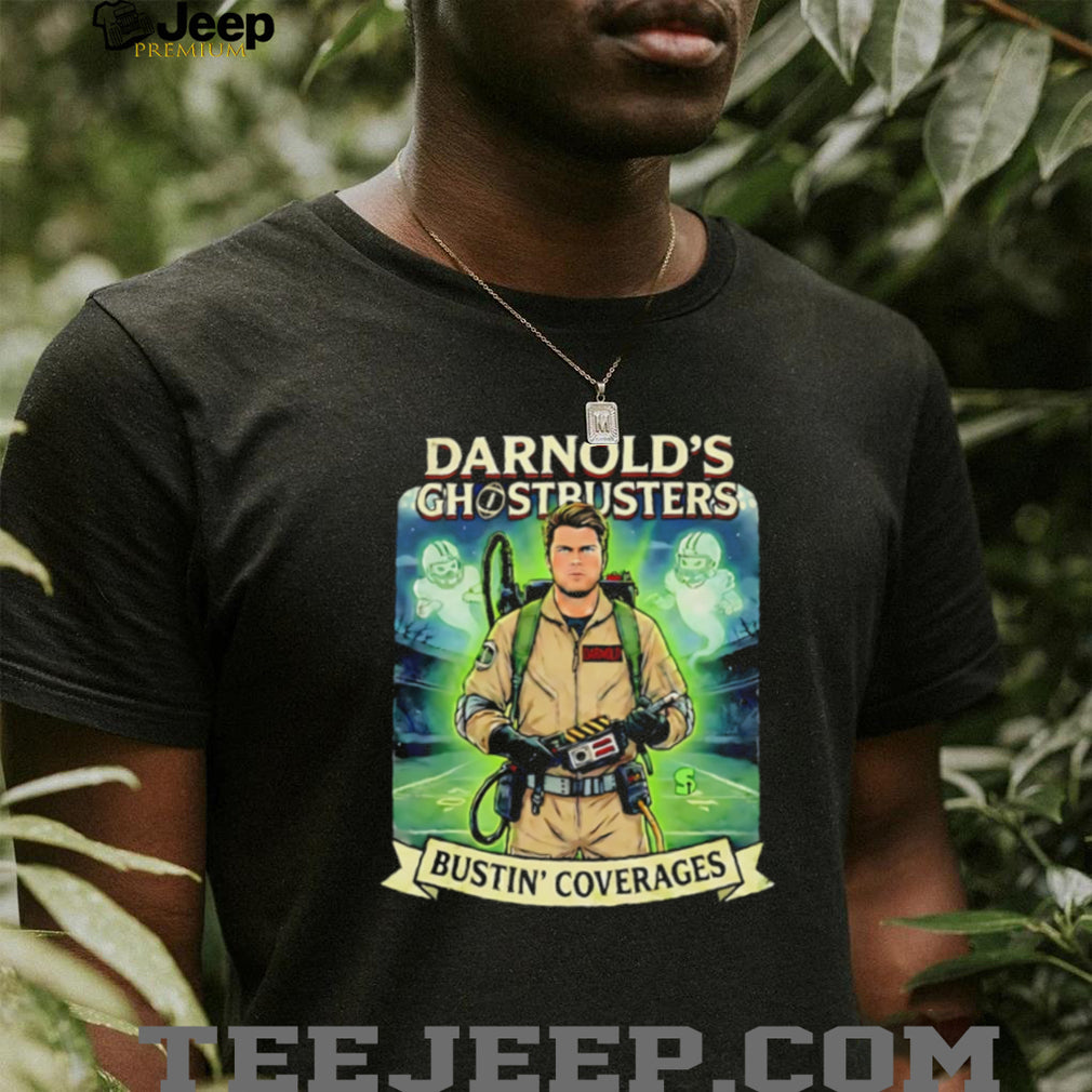 Darnold’s Ghostbusters Bustin’ Coverages Football Parody T Shirt