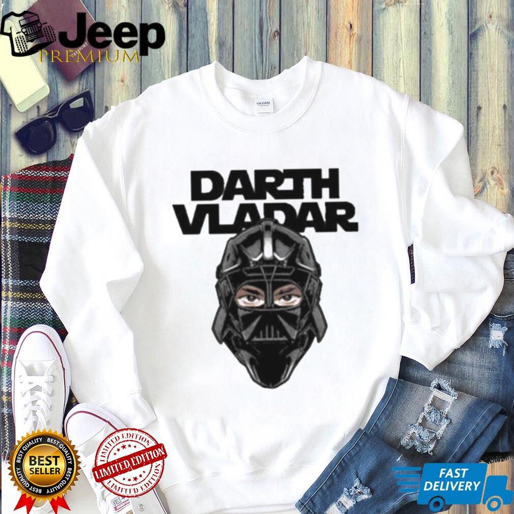 Darth Vladar Dan Vladar Calgary Hockey Goalie Mask Parody T Shirt