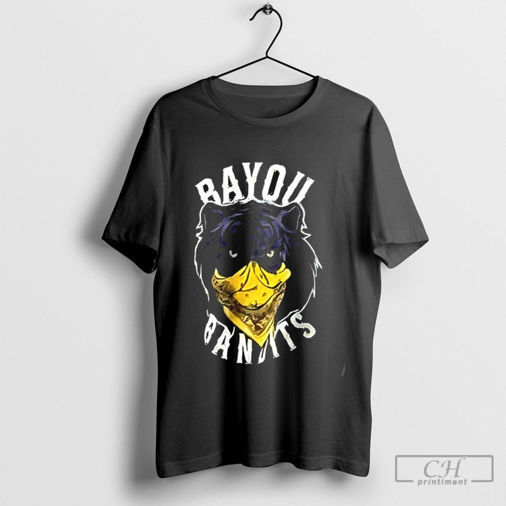 Dashawn Spears Wearing Bayou Bandits Shirt Sweater