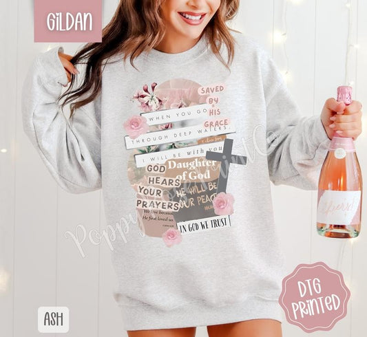 Daughter of God Sweatshirt, Women's Religious Sweatshirt