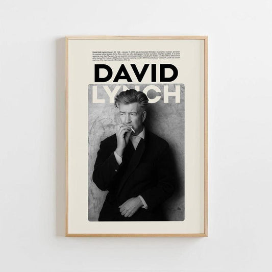 David Lynch Poster, David Lynch Minimalist, David Lynch Print Art, Bedroom art, Gift Poster, David Lynch Posters   Analyze listing