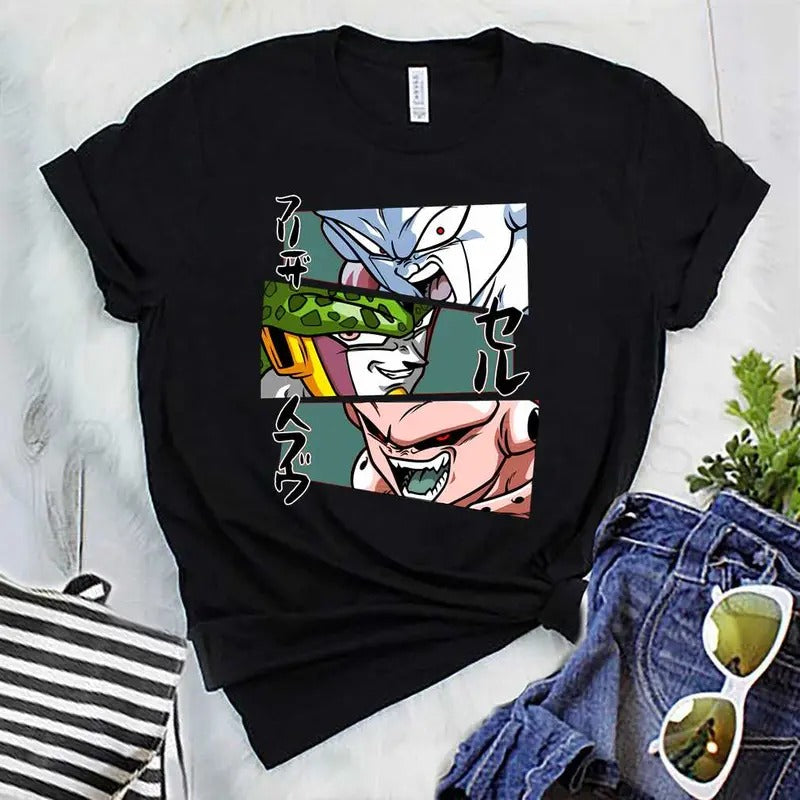 Dbz Villains T-Shirt Sweatshirt, Hoodie, Comfort Colors