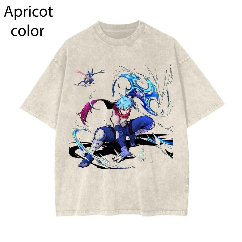 DeAndres  Pokemon Shirt Graphic Tee, Pokemon Shirt Graphic Tee, PKM Shirt, Anime Shirt, Vintage Graphic T-Shirt Womenswea Top