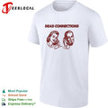 Dead connections retro phone couple shirt