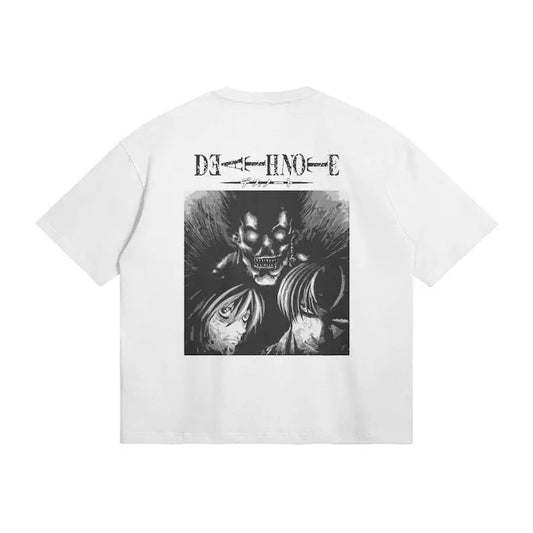 Death Note Oversized Fit T-Shirt - Ryuk & Light_1_1 Sweatshirt, Hoodie, Comfort Colors