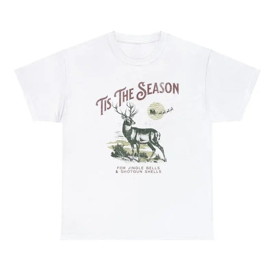 Deer Hunting Christmas T-shirt, Hunting Season T-shirt, Tis The Season for Jingle Bells