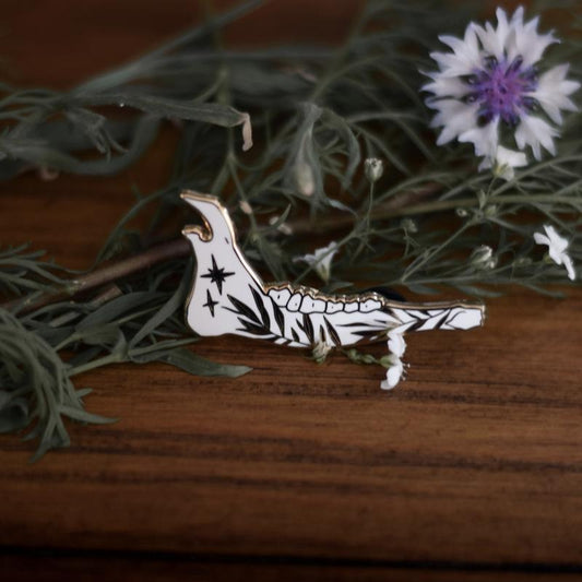 Deer Jawbone Pin
