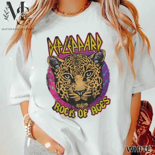 Def Leppard Rock Of Ages Shirt, Def Leppard Fan Shirt, Journey Tour 2024, Def Leppard Journey Stadium Tour 2024 Concert T Shirt, Rock Band Concert Tee