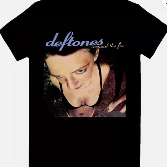 Deftones Around The Fur Band T shirt Black Cotton Unisex S-3XL