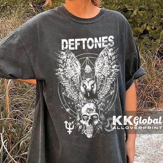 Deftones Owl Skull Vintage Shirt, Deftones Rock Band Sweatshirt,Hoodie, Merch