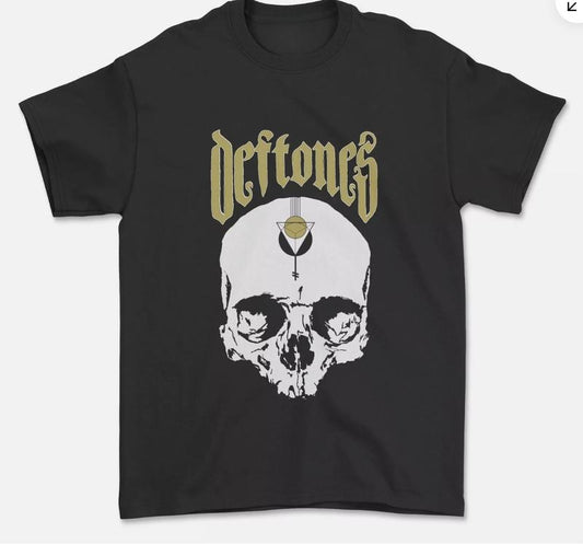 Deftones Skull T-shirt White Pony Nu Metal Diamond Koi No Yokan Deftones T-Shirtstyle{n002}2