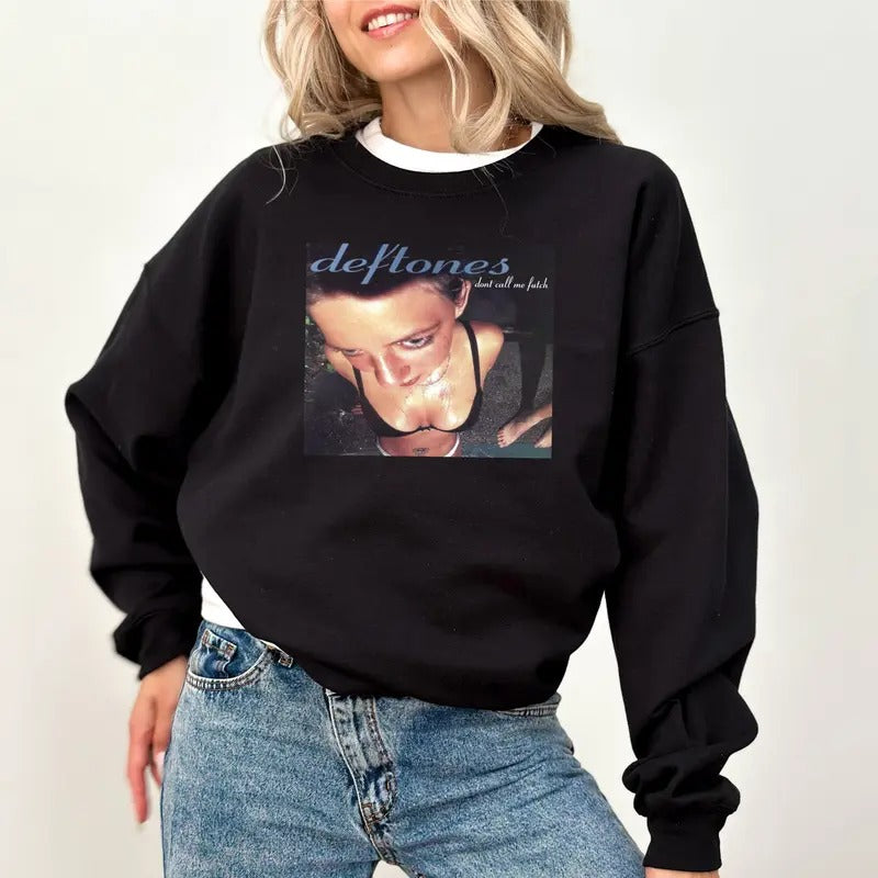 Deftoness Inspired Hoodie, Heavy Metal Band Tee, Chinoo Merch, Rock Band Gifts, Unisex Sweater Pullover Tee