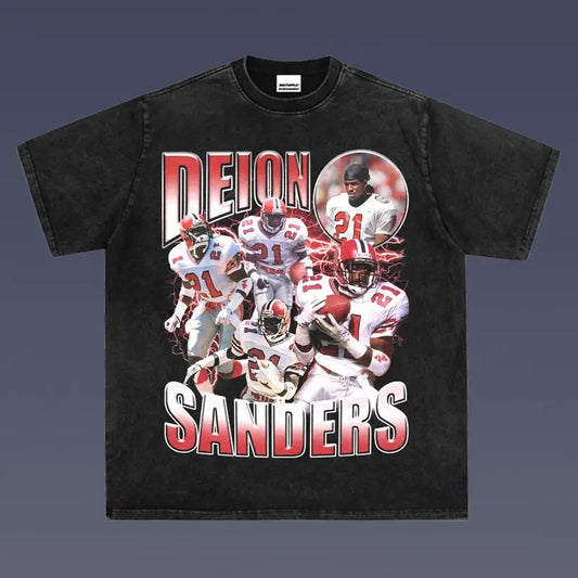 Deion Sanders 2.0 VINTAGE TEE | AMERICAN FOOTBALL | GIFT FOR FAN