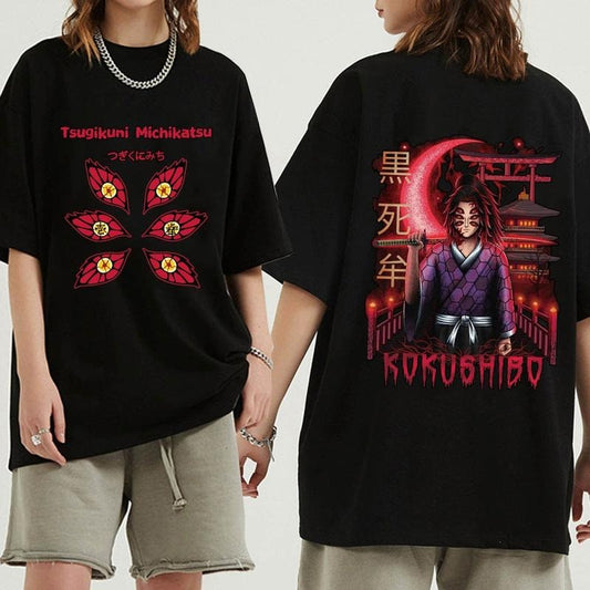 Demon Slayer Kokushibo O-neck Shirt