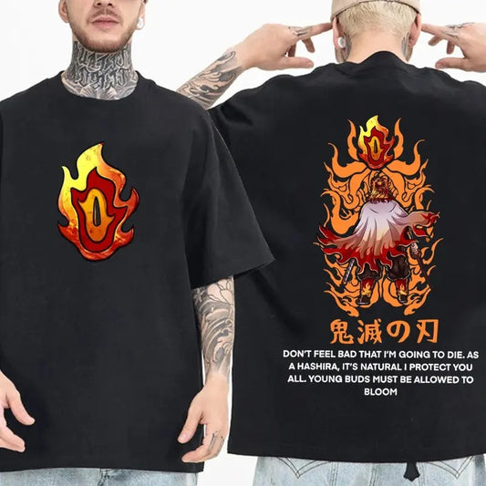 Demon Slayer Rengoku Kyojuro T-shirt