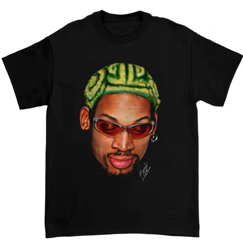 Dennis.R Z!g Z4g Green Hair 90's Vintage T-Shirt, S to 3XL
