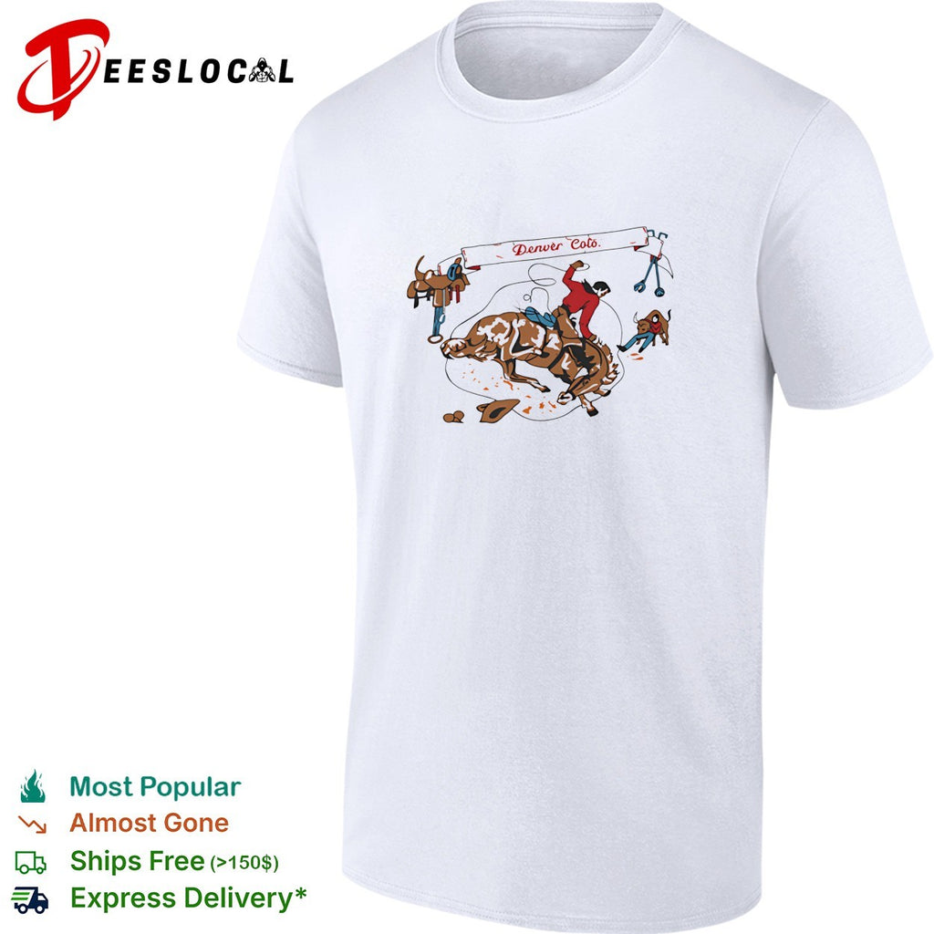 Denver Colo Rodeo Cowboy vintage shirt