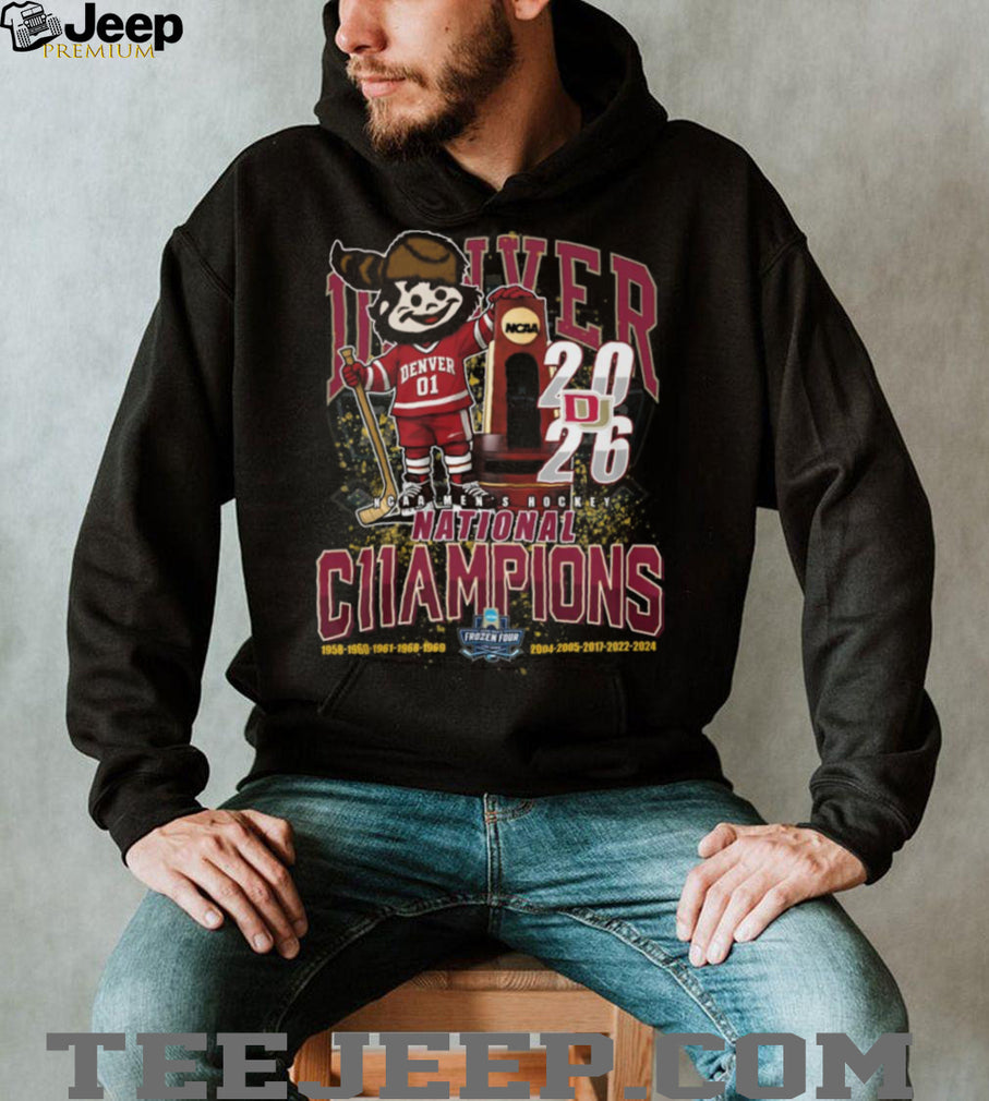 Denver Pioneers 2024 NCAA Men’s Hockey National Champions T Shirt