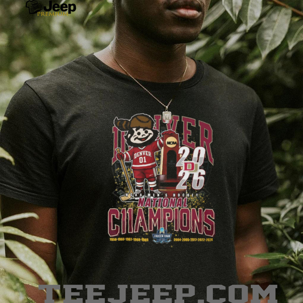 Denver Pioneers 2024 NCAA Men’s Hockey National Champions T Shirt