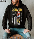 Denver Sports Teams American Flag Distressed T Shirt