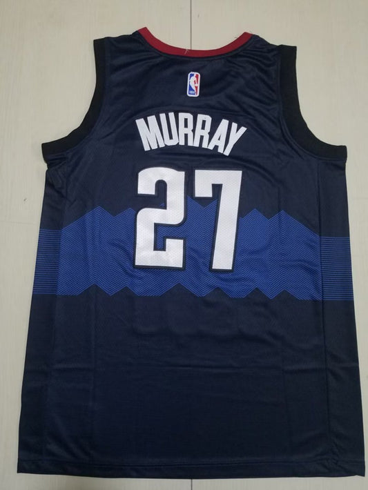 Denver Nuggets #27 Jamal Murray Nuggets 27 Black City s-xxl Style 1